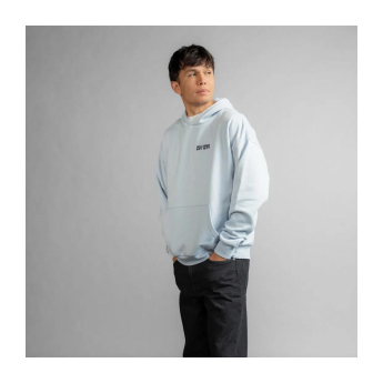 Williams pánska mikina s kapucňou Oversized blue F1 Team 2025