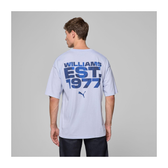 Williams pánske tričko Oversized blue F1 Team 2025