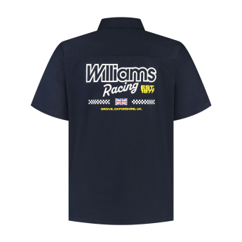 Williams pánska košeľa Mechanic navy F1 Team 2025
