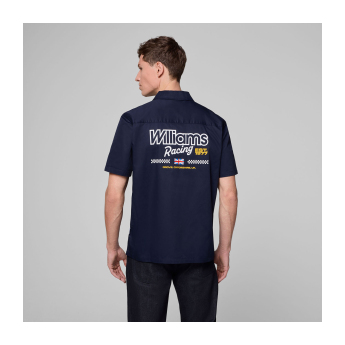 Williams pánska košeľa Mechanic navy F1 Team 2025