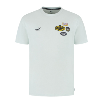 Williams pánske tričko Patches white F1 Team 2025