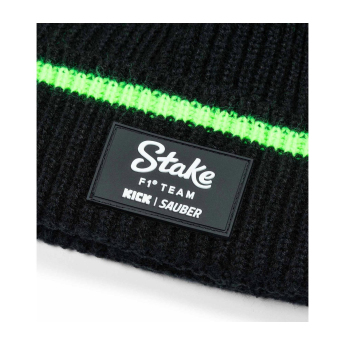 Stake Kick Sauber zimná čiapka official Teamline Replica F1 Team 2025