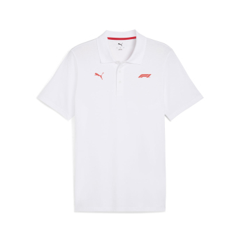 Formule 1 polokošeľa small logo white F1 Team 2025