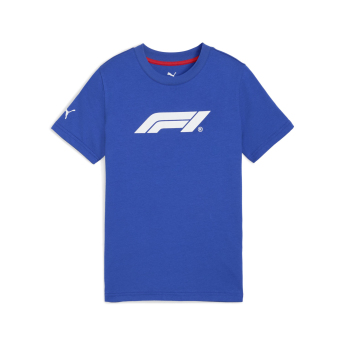 Formule 1 detské tričko Logo blue F1 Team 2025
