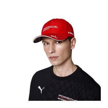 Porsche Motorsport čiapka baseballová šiltovka official Teamline Replica red 2025