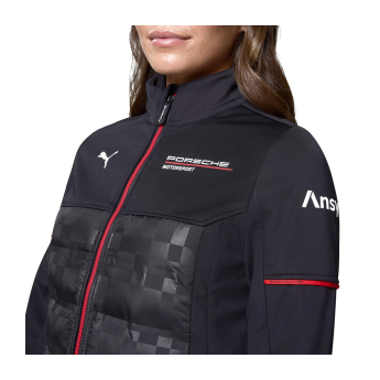 Porsche Motorsport dámska bunda Hybrid official Teamline Replica black 2025