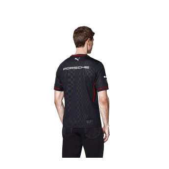 Porsche Motorsport pánske tričko official Teamline Replica black 2025