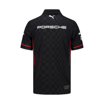 Porsche Motorsport polokošeľa official Teamline Replica black 2025
