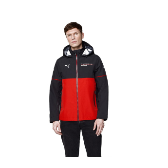 Porsche Motorsport pánska bunda s kapucňou Rain 2025