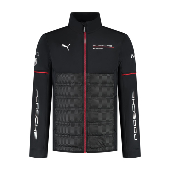 Porsche Motorsport pánska bunda Hybrid official Teamline Replica black 2025
