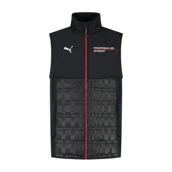 Porsche Motorsport pánska vesta official Teamline Replica black 2025