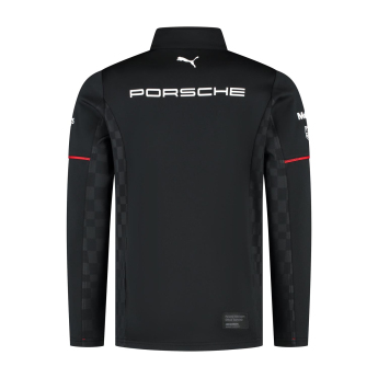 Porsche Motorsport pánska mikina 1/4 Zip Mid-layer black Team 2026