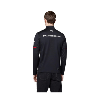 Porsche Motorsport pánska mikina 1/4 Zip Mid-layer black Team 2026