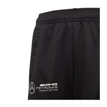Mercedes AMG Petronas detské nohavice DNA Logo black F1 Team 2025