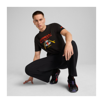 Formule 1 pánske tričko DTS Graphic black F1 Team 2025