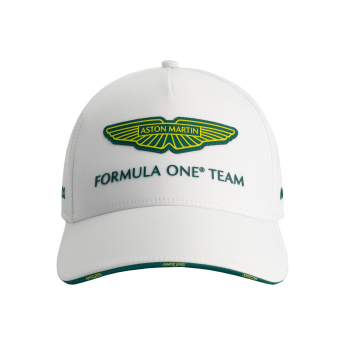 Aston Martin čiapka baseballová šiltovka official Teamline Replica white F1 Team 2025
