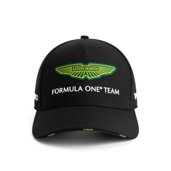 Aston Martin čiapka baseballová šiltovka official Teamline Replica black F1 Team 2025