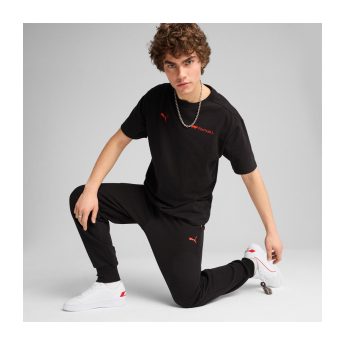 Formule 1 pánske tričko Essential Relaxed Logo black F1 Team 2025