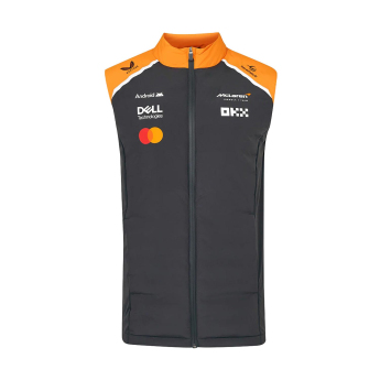 Mclaren Honda pánska vesta official Teamline Replica grey F1 Team 2025