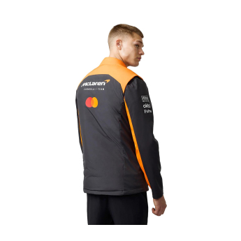 Mclaren Honda pánska vesta official Teamline Replica grey F1 Team 2025