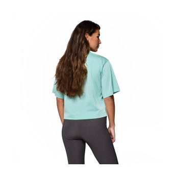 Aston Martin dámske tričko Crop Top green F1 team 2025