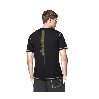 Aston Martin pánske tričko Data Graphic black F1 Team 2025