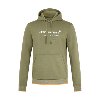 Mclaren Honda pánska mikina s kapucňou Essentials green F1 Team 2025