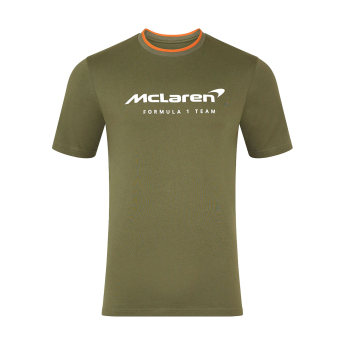 Mclaren Honda pánske tričko Essentials green F1 Team 2025