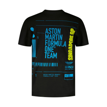 Aston Martin pánske tričko Singapore GP F1 Team 2025