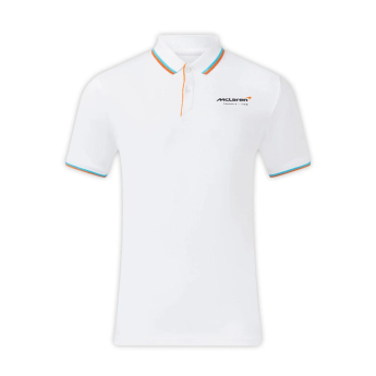 Mclaren Honda polokošeľa Essentials white F1 Team 2025