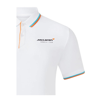 Mclaren Honda polokošeľa Essentials white F1 Team 2025