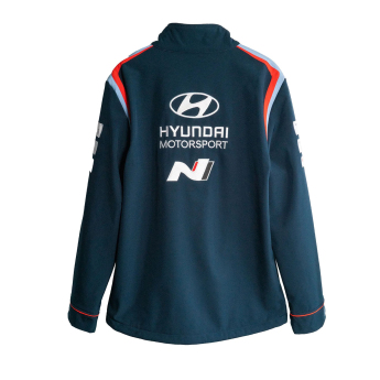 Hyundai Motorsport pánska bunda softshell navy 2025