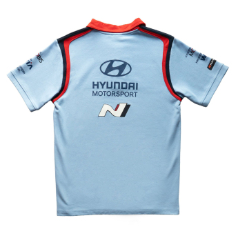 Hyundai Motorsport polokošeľa blue 2025