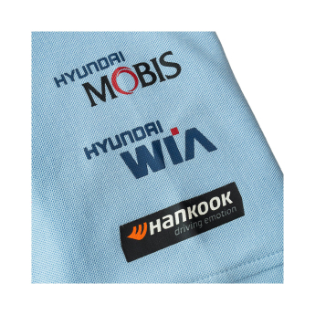 Hyundai Motorsport polokošeľa blue 2025