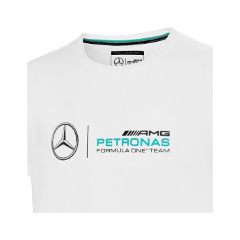 Mercedes AMG Petronas detské tričko logo white F1 2016