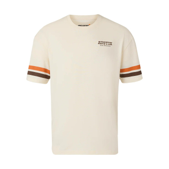 Mclaren Honda pánske tričko Austin GP beige F1 Team 2025
