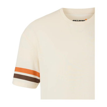 Mclaren Honda pánske tričko Austin GP beige F1 Team 2025
