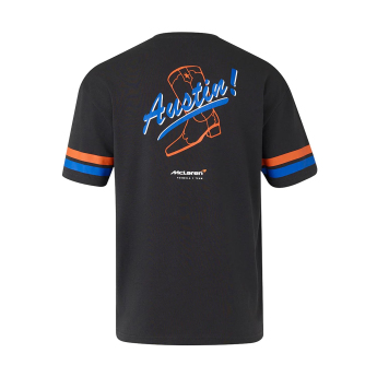 Mclaren Honda pánske tričko Austin GP gray F1 Team 2025