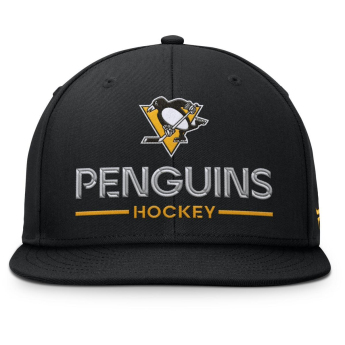 Pittsburgh Penguins čiapka flat šiltovka Authentic Pro A/Cap Flat Brim Square Visor Structured Adjustable