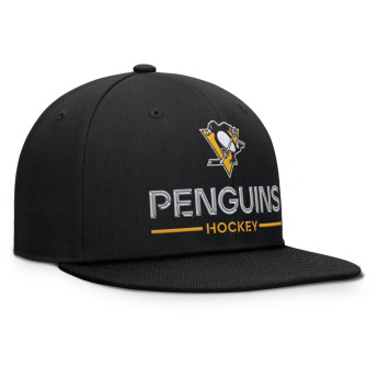 Pittsburgh Penguins čiapka flat šiltovka Authentic Pro A/Cap Flat Brim Square Visor Structured Adjustable