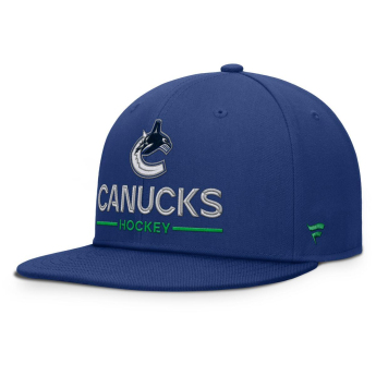 Vancouver Canucks čiapka flat šiltovka Authentic Pro A/Cap Flat Brim Square Visor Structured Adjustable