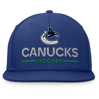 Vancouver Canucks čiapka flat šiltovka Authentic Pro A/Cap Flat Brim Square Visor Structured Adjustable