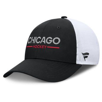 Chicago Blackhawks čiapka baseballová šiltovka Authentic Pro A/Cap Structured Adj. Meshback