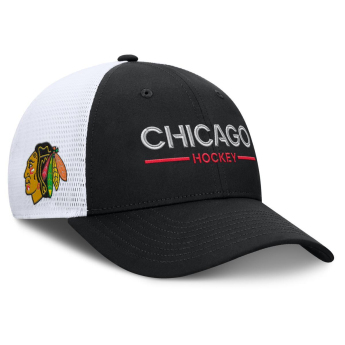 Chicago Blackhawks čiapka baseballová šiltovka Authentic Pro A/Cap Structured Adj. Meshback