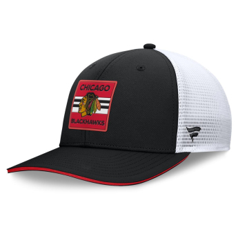 Chicago Blackhawks čiapka baseballová šiltovka Authentic Pro A/Cap Structured Mid-Crown Adj