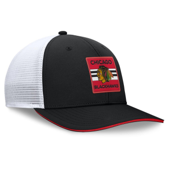 Chicago Blackhawks čiapka baseballová šiltovka Authentic Pro A/Cap Structured Mid-Crown Adj