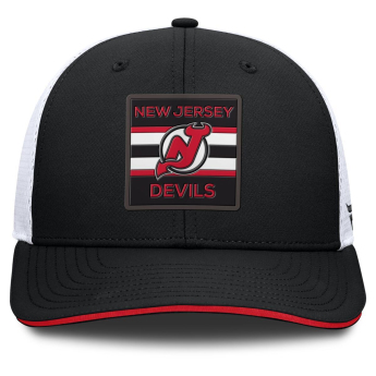New Jersey Devils čiapka baseballová šiltovka Authentic Pro A/Cap Structured Mid-Crown Adj