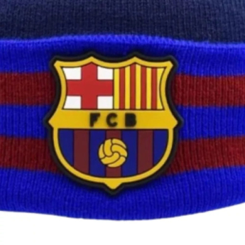 FC Barcelona detská zimná čiapka Lines