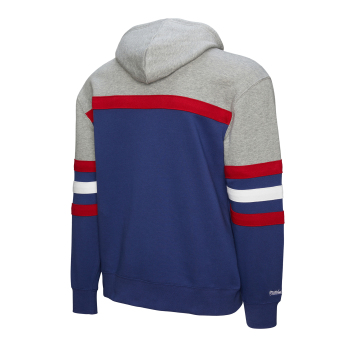 New York Rangers pánska mikina s kapucňou Head Coach Hoodie Current Logo