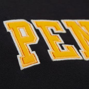 Pittsburgh Penguins pánska mikina s kapucňou Courtside Fleece Button Front Current Logo